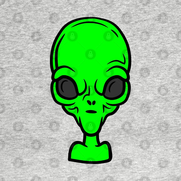 ALIEN FUNNY SHIRT by Clouth Clothing 